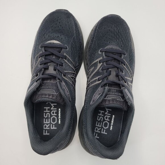 New Balance Fresh Foam Men's Black Running Shoes M860T12 US Size 11 - Picture 5 of 10